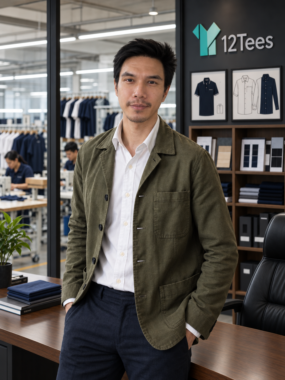ป๊อป · 12Tees / CEO+AI